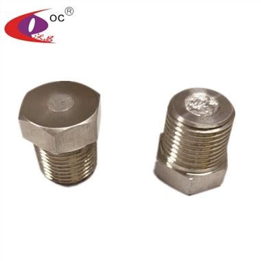 3/8 NPT Nerjaveèi asye fuzibl ploge ak ba pwen k ap fonn soude